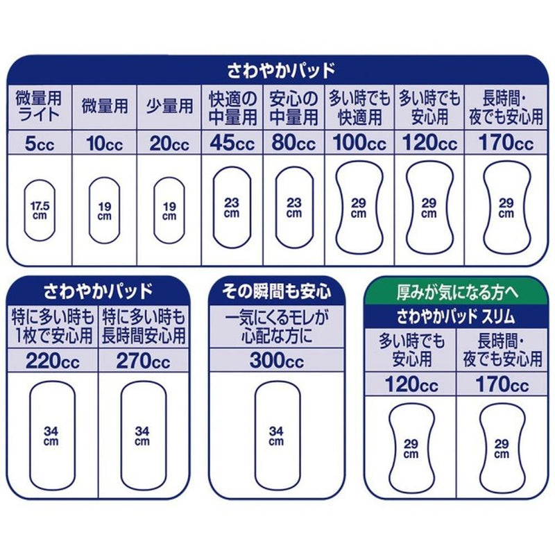 ライフリ-さわやかパッド 安心の中量用 30枚