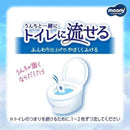 ユニ・チャーム ムーニー おしりふき トイレに流せる 詰替  54枚×3個