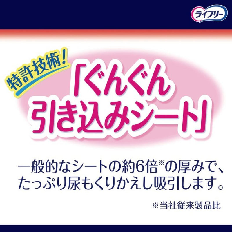 ユニチャーム ライフリー 一晩中あんしん尿とりパッド 超スーパー 18枚