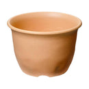 大和プラ販 ノーミィローポット ブラウン 5号