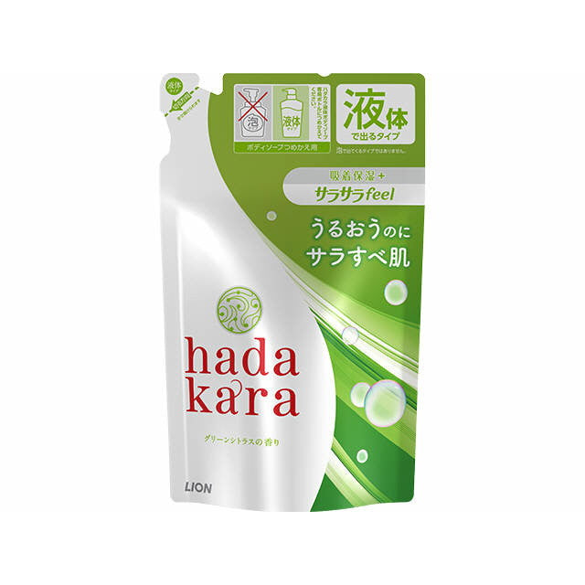 hadakara Body Green Fruity Replacement 340ML