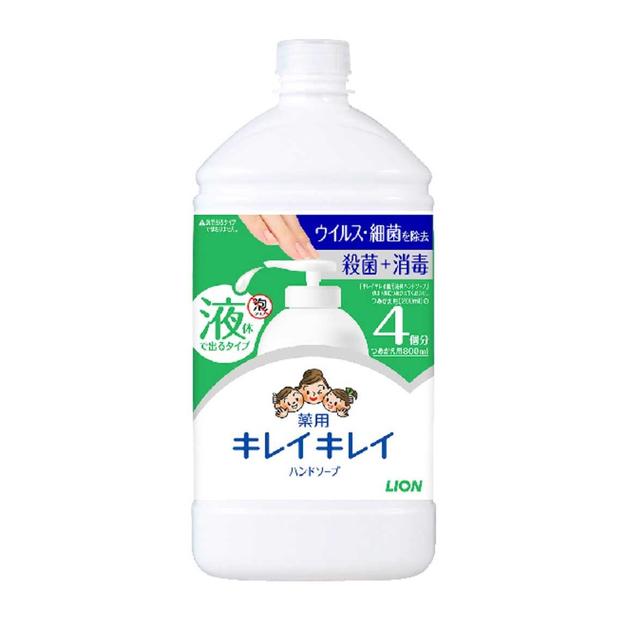 【医薬部外品】ライオン キレイキレイ 液体ハンドソープ 詰替 特大 800ml