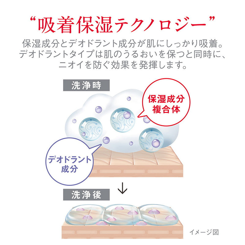 【医薬部外品】ライオン hadakara（ハダカラ）薬用デオドラント 泡ボディソープ 本体