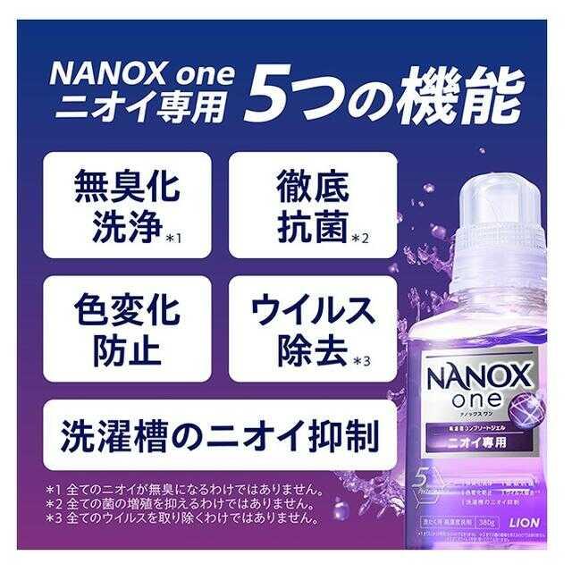 ライオン NANOX one ニオイ専用 つめかえ用 ウルトラジャンボ1530g