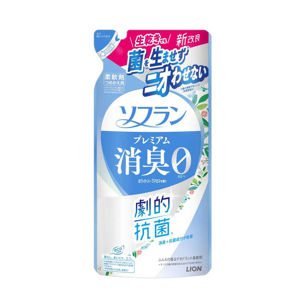 ライオン ソフラン プレミアム 消臭0 ホワイトハーブアロマ 詰め替え 380ml