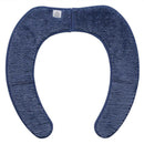 レック 吸着べんざシート もこふわタフトスリム ネイビー 1組入