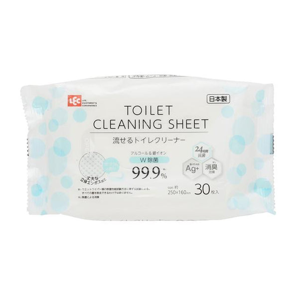 レック 流せるトイレクリーナー  30枚入り