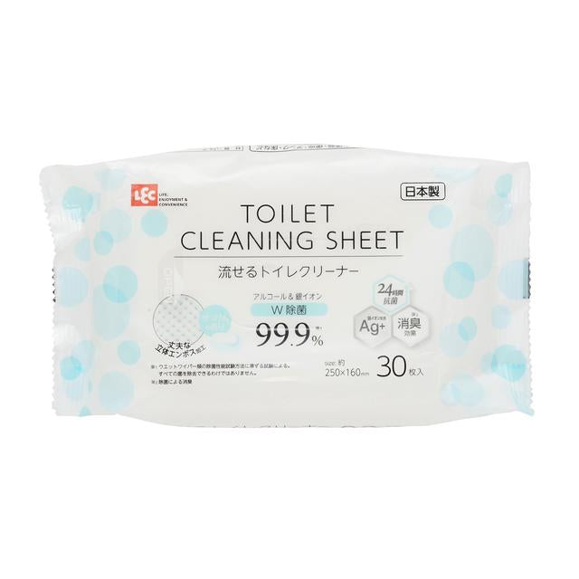 レック 流せるトイレクリーナー  30枚入り