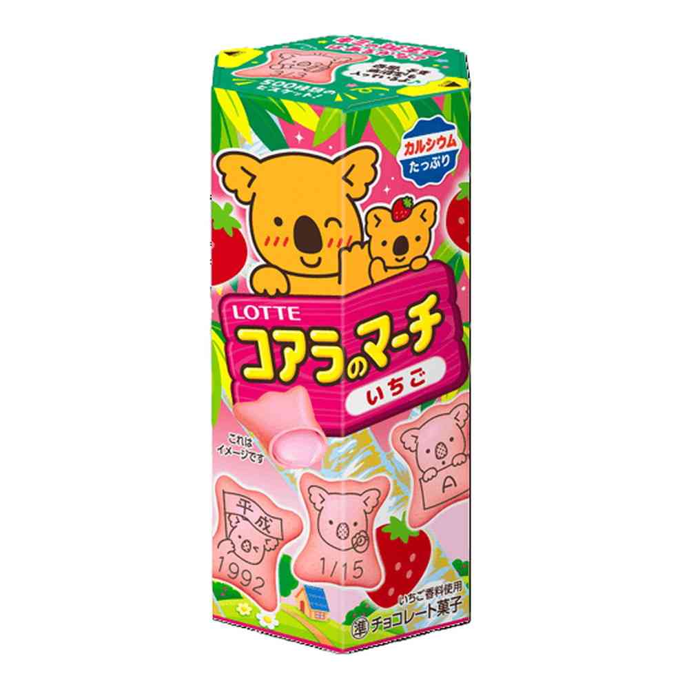 ◇ロッテ コアラのマーチ＜いちご＞ 46g