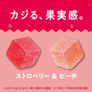 ◆ロッテ カジッテ＜ストロベリー＆ピーチ＞ 80g