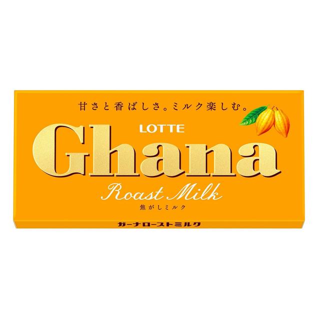 ◆Lotte Ghana Roast Milk 50g