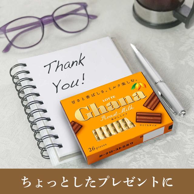 ◆ロッテ ガーナ ローストミルク エクセレント 119g