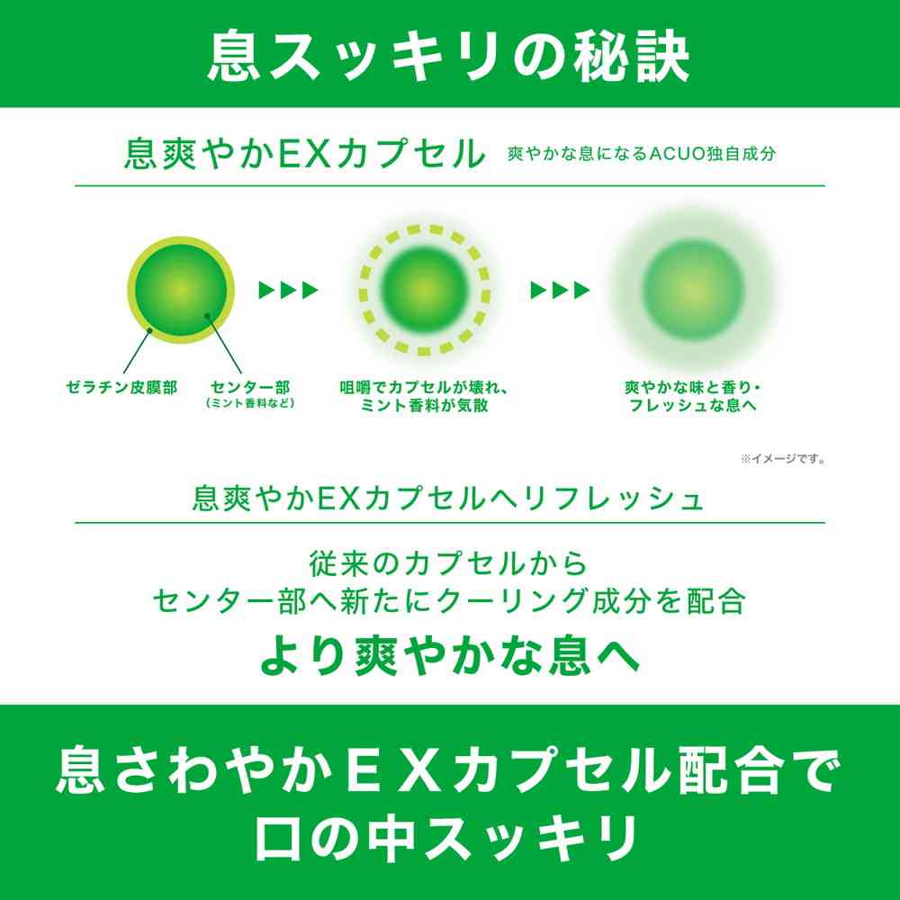 ◇ロッテ ACUOグリーンミント ボトル 137g