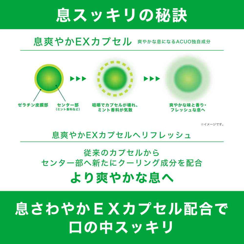 ◆ロッテ ACUOグリーンミント ボトル 137g
