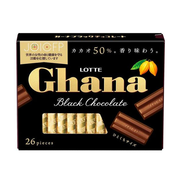 ◆ロッテ ガーナ ブラックチョコレート エクセレント 119g