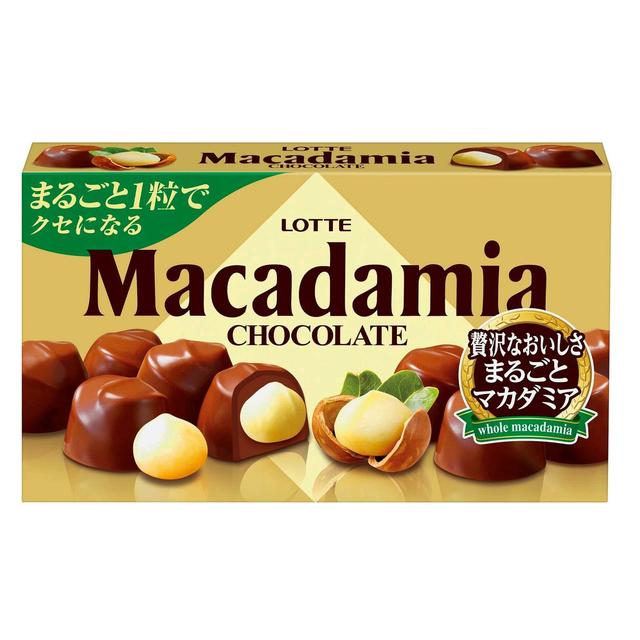 ◆Lotte macadamia chocolate 9 pieces