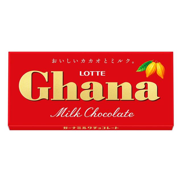 ◆Lotte Ghana Milk Chocolate 50g