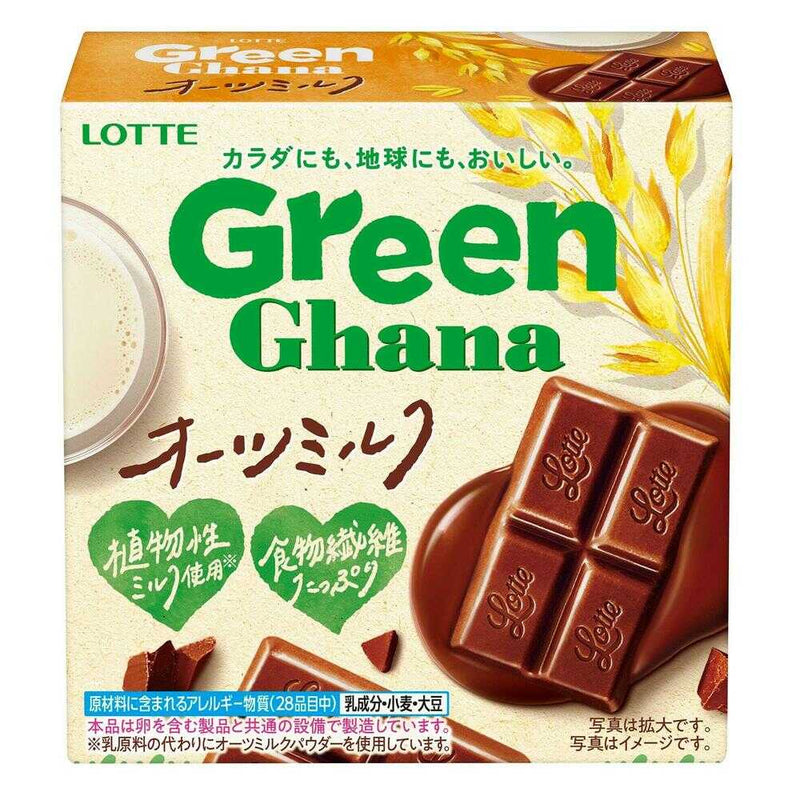 ◆Lotte Green Ghana &lt;Oat Milk&gt; 48g