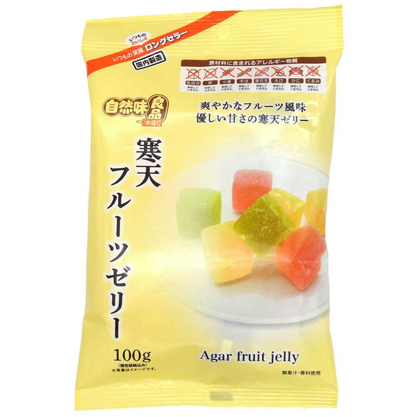 ◆エヌエス 自然味良品 寒天フルーツゼリー 100g