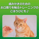 PETKISS 猫ちゃんの歯みがきおやつ カニ風味かま 15g