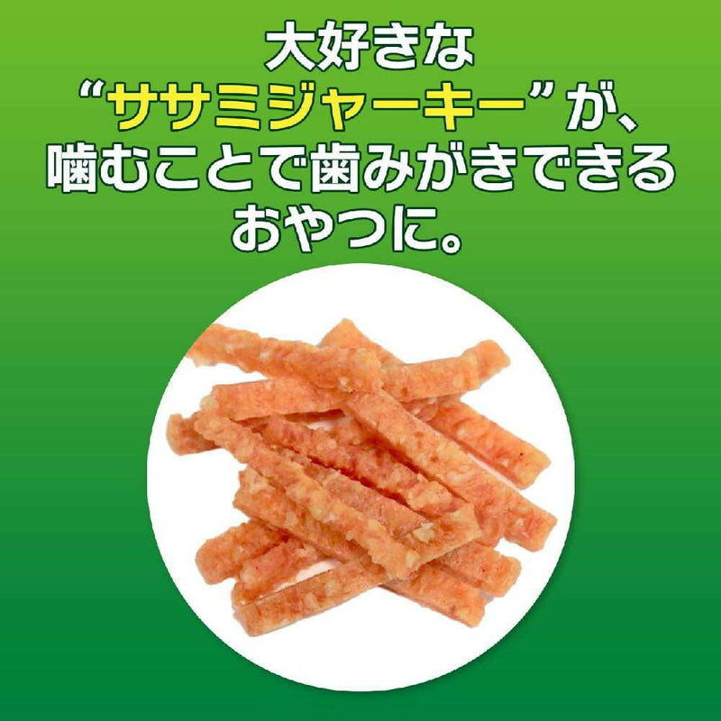 PETKISS 猫ちゃんの歯みがきおやつ ササミジャーキー 20g