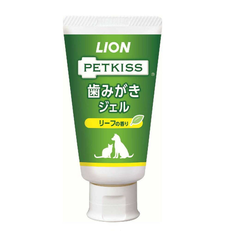 PETKISS 歯みがきジェル リーフの香り