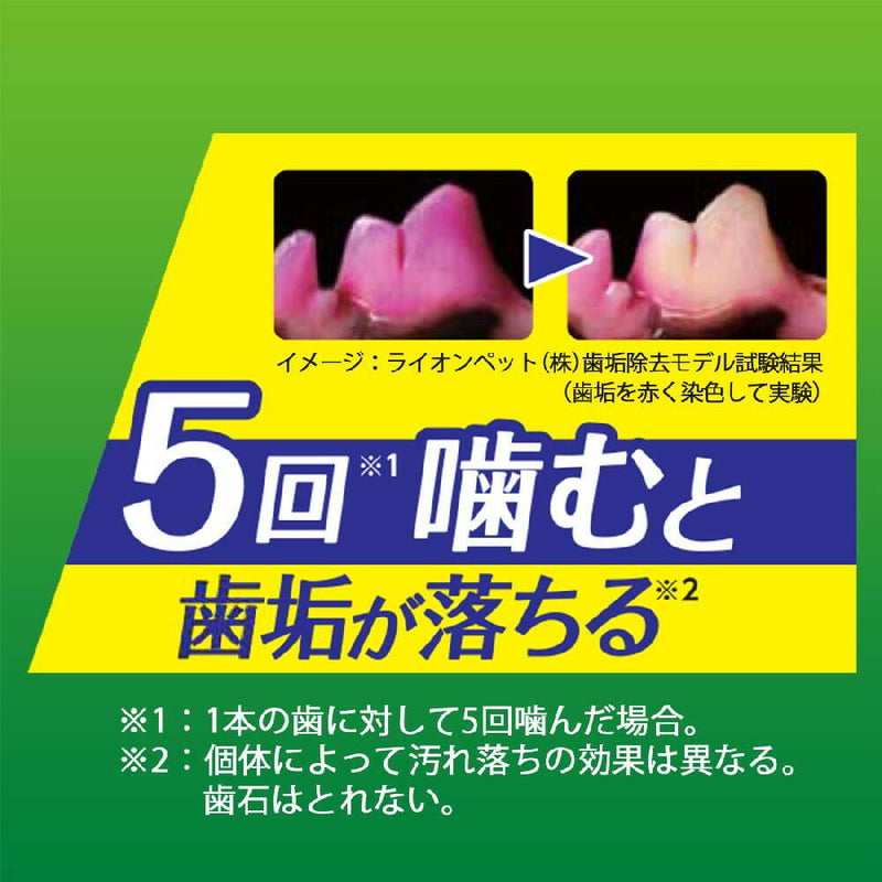 PETKISS 食後の歯みがきガム 無添加 やわらかタイプ 超小型犬～小型犬用 80g