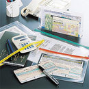 リヒトラブ  クリヤーケース（ヨコ型） A8 藍  1枚