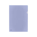 リヒトラブ カラークリヤーホルダー A4 クリスタルブルー 1枚