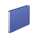 リヒト パンチレスファイル（HEAVY DUTY） A4 藍 コピー用紙160枚 1冊