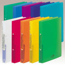 リヒトラブ AQUA DROPs リングファイル＜ツイストリング＞ A4 黄 コピー用紙 1冊