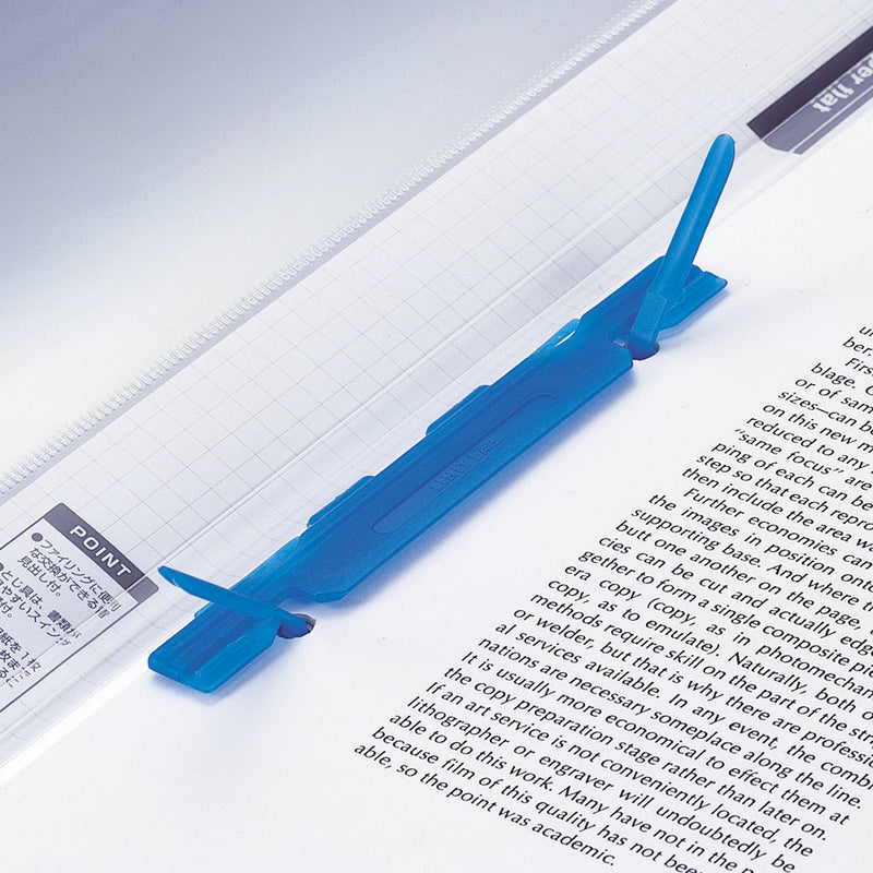 リヒト ルーパーフラット A4 青 コピー用紙100枚 1冊