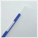 LIHIT LAB. リクエスト スライドバーファイル A4 青 1組10冊