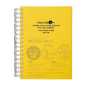 リヒトラブ AQUA DROPs ツイストノート＜厚型＞ A6 黄 1冊