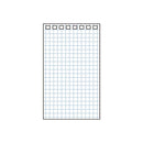 LIHIT LAB. オープンリングノート・ツイストノート 適合リーフ・薄色方眼罫 メモサイズ  1組 40枚