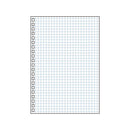 LIHIT LAB. オープンリングノート ツイストノート 適合リーフ 薄色方眼罫 B6 1組 30枚
