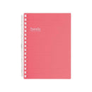 リヒトラブ Pastello ツイストノート A6 ルージュ 1冊30枚