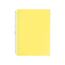 リヒトラブ  Pastello ツイストノート A6 リーフ イエロー  1冊