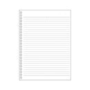 リヒトラブ  オープンリングノート・ツイストノート 適合リーフ A5   20枚入