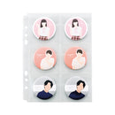 リヒトラブ myfa コレクションポケット＜PVC＞6ポケット A5   2枚