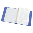 リヒト リクエスト クリヤーブック（ポケット交換タイプ） A4 青 ポケット 25枚