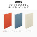 リヒトラブ Mutual クリヤーブック A4 スレートブルー 1冊