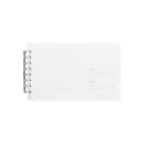 リヒト オープンリングノート メモLサイズ クリヤー リーフ 40枚