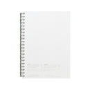 リヒト オープンリングノート B6 クリヤー リーフ 30枚