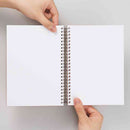 リヒトラブ  カスタマイズ オープンリングノート とじ具 A5 ベージュ 1本