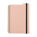 リヒトラブ カスタマイズ オープンリングノート ゴムバンド付き下じき A5 乳白  1枚