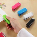 リヒトラブ  コンパクトホッチキス  黒  1個