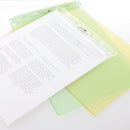 リヒトラブ AQUA DROPs 超薄型クリップボード A4 クリスタル 1枚