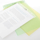 リヒトラブ AQUA DROPs 超薄型クリップボード A4 クリスタル 1枚