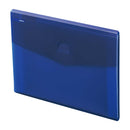 LIHIT LAB. soeru slim document file horizontal I blue 1 piece